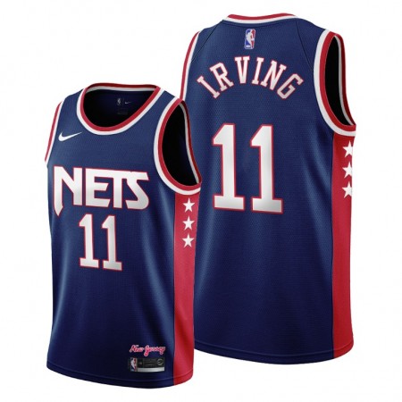 Dres Brooklyn Nets Kyrie Irving 11 Nike 2021-22 City Edition Throwback 90s Swingman